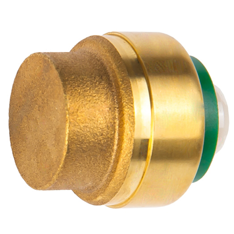 Изображение товара Заглушка Arrowhead 25 мм Push латунь 468133