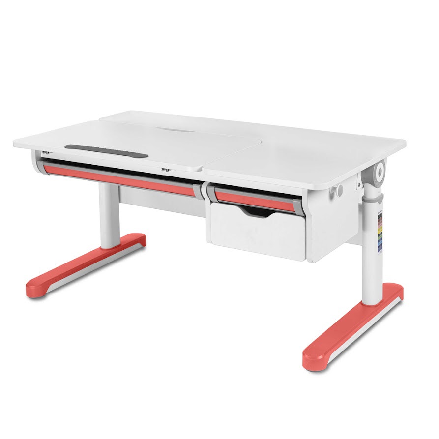 Изображение товара Детский регулируемый стол Fundesk 222434 розовый для учебы и творчества