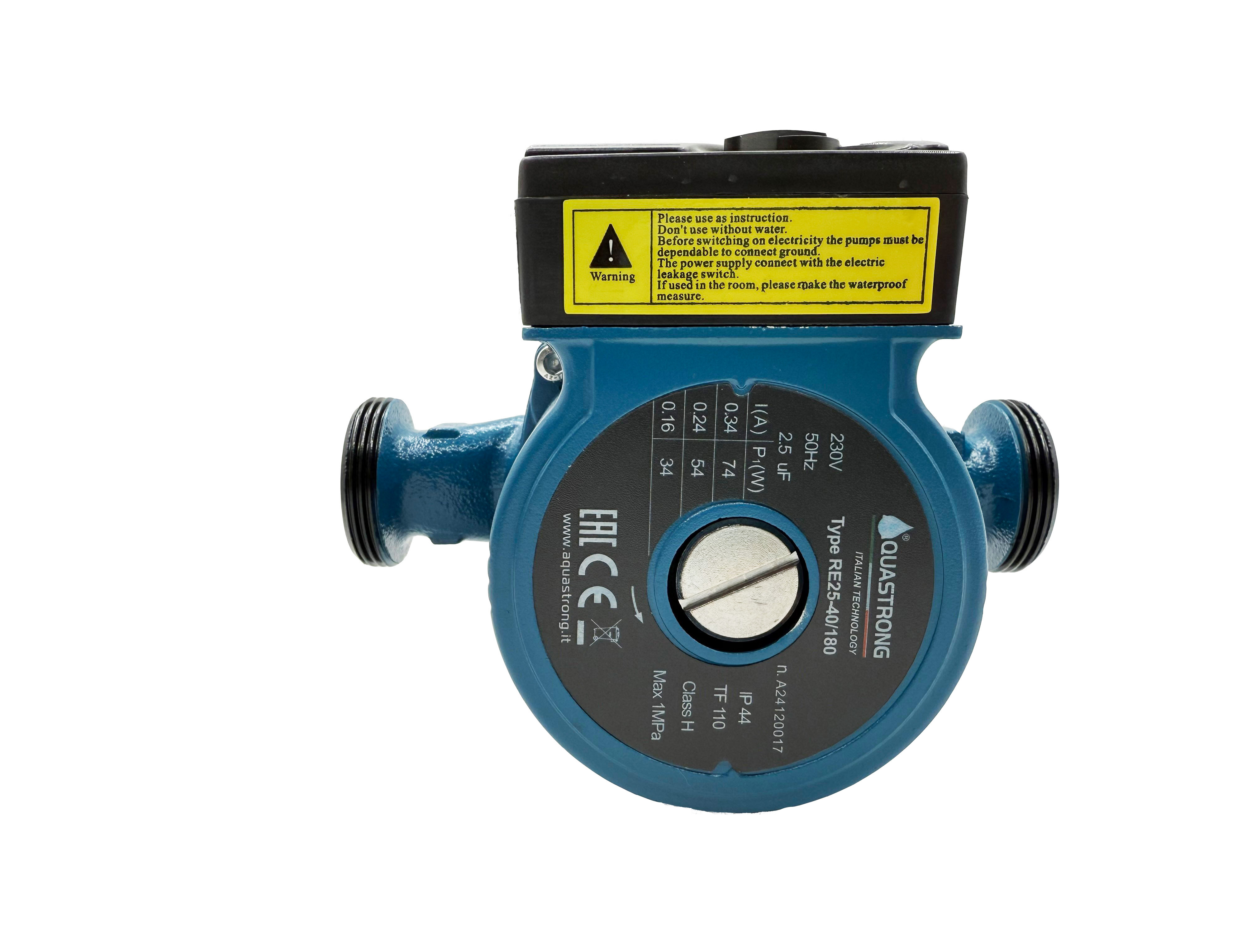 Изображение товара Циркуляционный насос Aquastrong ERP_RE 25-40_180 для отопления и теплых полов