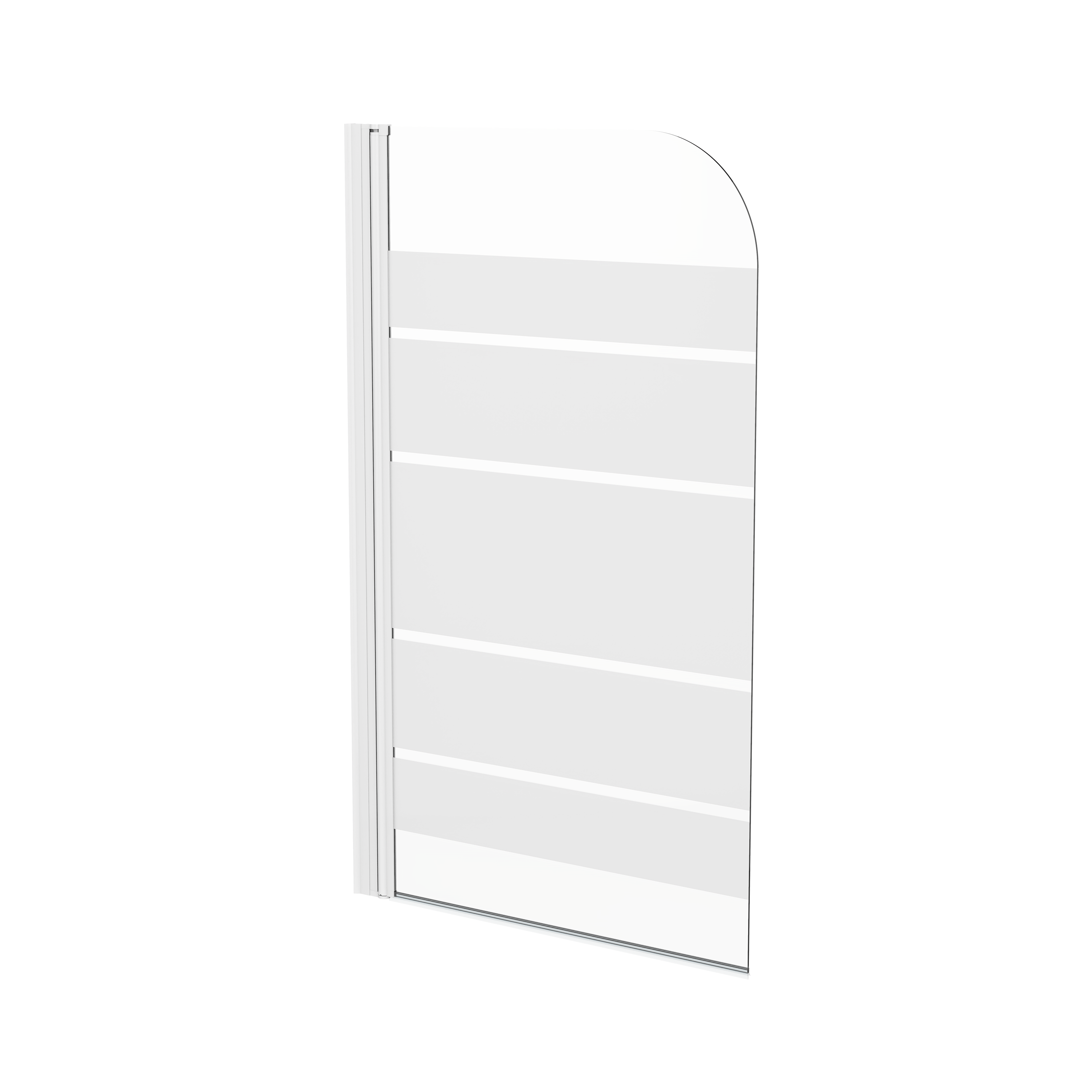 Изображение товара Ширма для ванны Nerea поворотная 130 см цвет белый