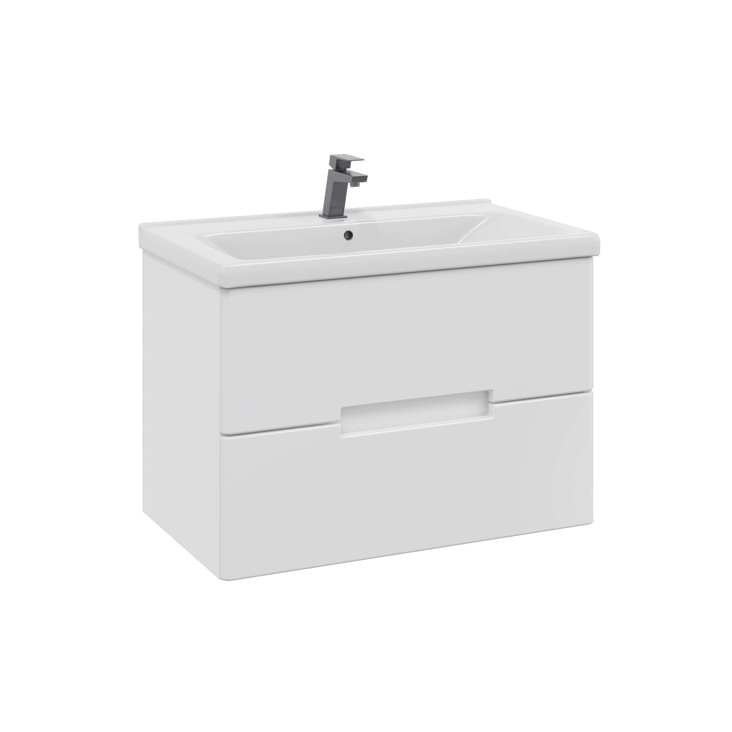 Изображение товара Тумба подвесная с раковиной SanStar Ориана 80 см 287.1-1.4.1.КМИР