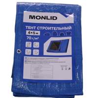 Изображение товара Тент строительный MONLID 70 г/м² 4x5 м