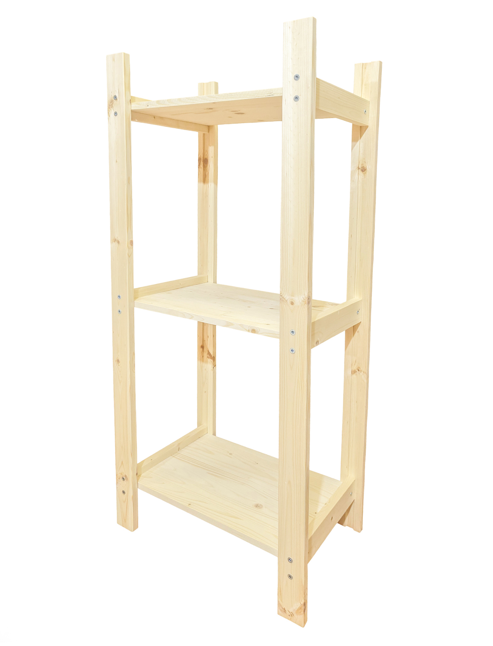 Изображение товара Стеллаж Timber&style 45x103x30 см массив дерева цвет бежевый нагрузка до 50 кг