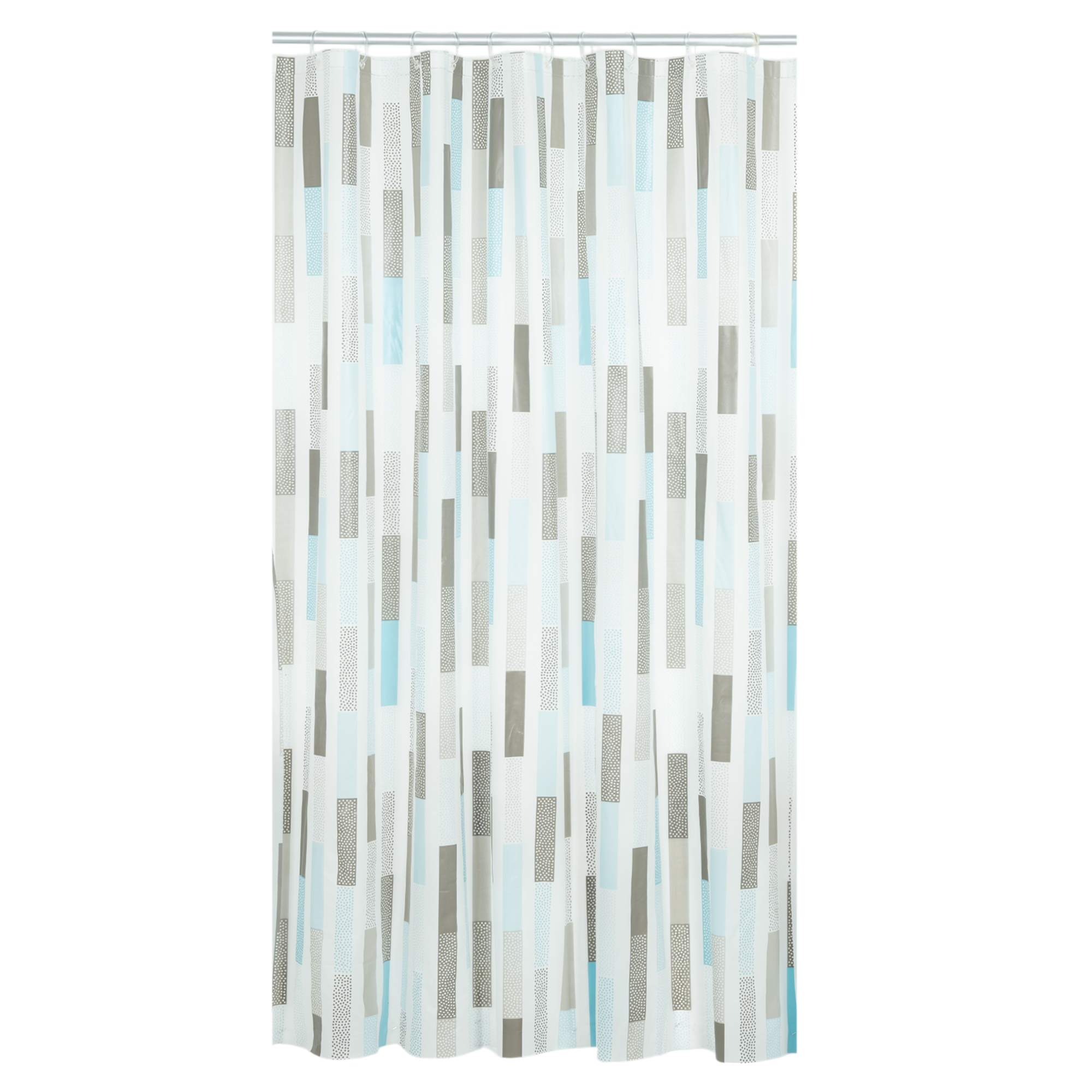 Изображение товара Штора для ванной Swensa Deny SWC-55-11 180x180 см PEVA цвет бело-синий