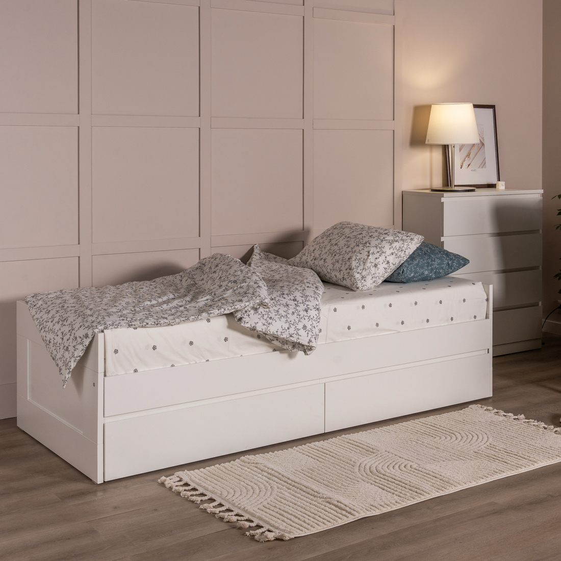 Изображение товара Кровать раздвижная Гуд Лакк Сириус 80x200 см ДСП цвет белый