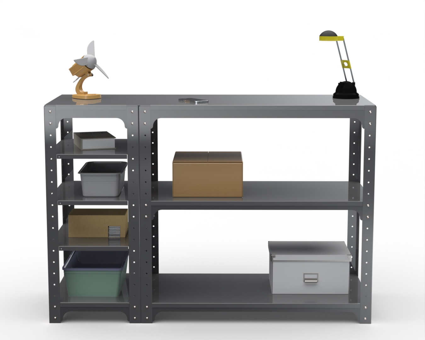 Изображение товара Стол-верстак Metalex 204989 950х1400х400 мм с нагрузкой 260 кг