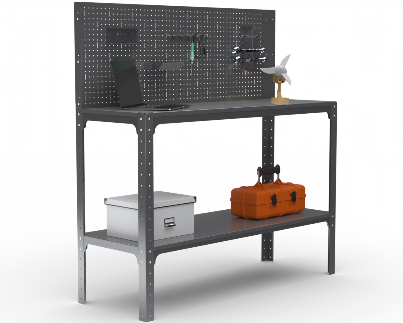 Изображение товара Стол-верстак Metalex KIT 950x1500 мм прочный с максимальной нагрузкой 260 кг