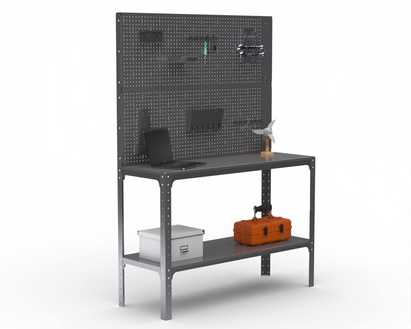 Изображение товара Стол-верстак Metalex 205120 950x1000x400 мм, максимальная нагрузка 260 кг