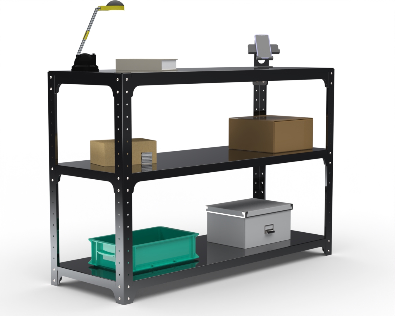 Изображение товара Стол-верстак Metalex 205432, 950x1000x500 мм, Максимальная нагрузка 260 кг