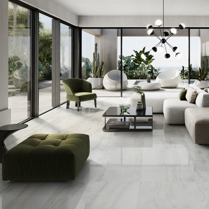 Изображение товара Керамогранит Sant Agostino Akoya 1116 60x120см цвет перламутровый; белый