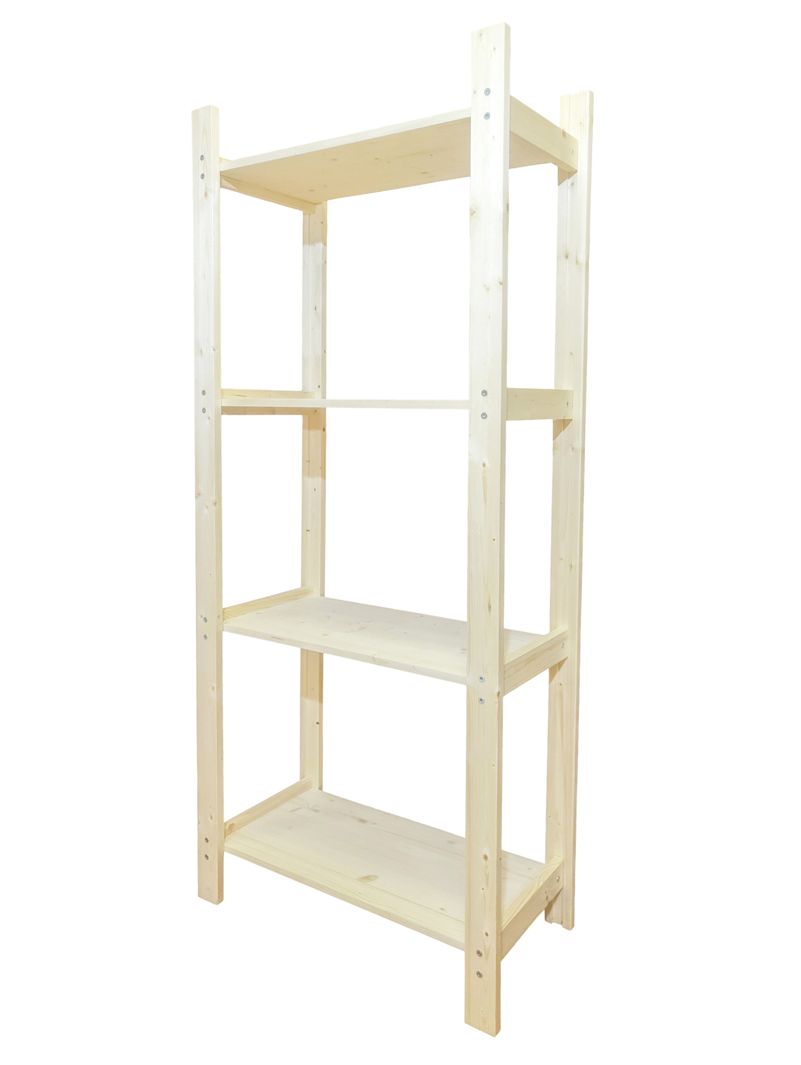 Изображение товара Стеллаж Timber&style из массива сосны 60x145x30 см нагрузка 50 кг