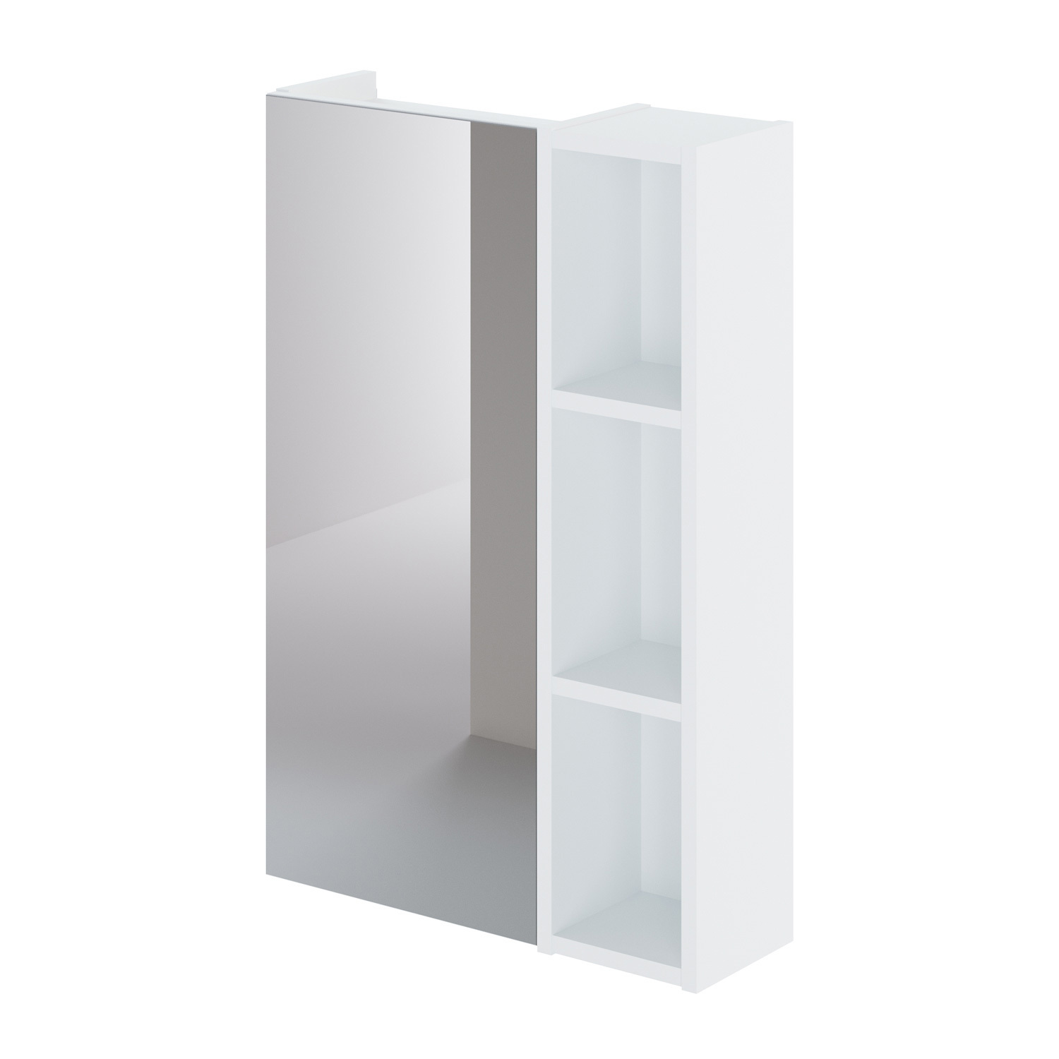 Изображение товара Зеркало шкаф в ванную Итана Alta 50 500x160x750 Белый Скандинавский Изображение товара Зеркало шкаф в ванную Итана Alta 50 500x160x750 Белый Скандинавский