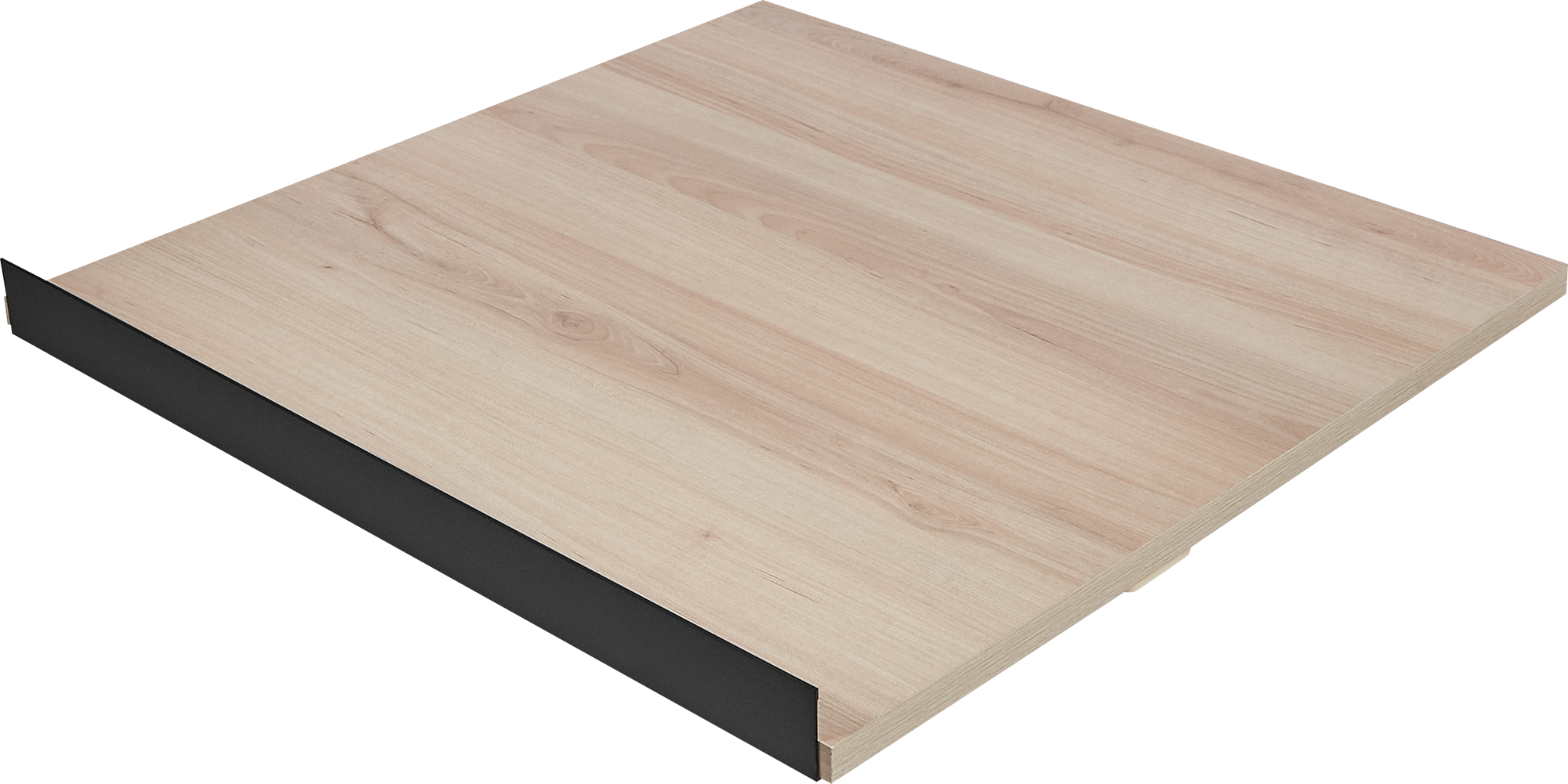 Изображение товара Полка наклонная с ручкой для шкафа Лион 56.7x41 см дуб комано 2 шт