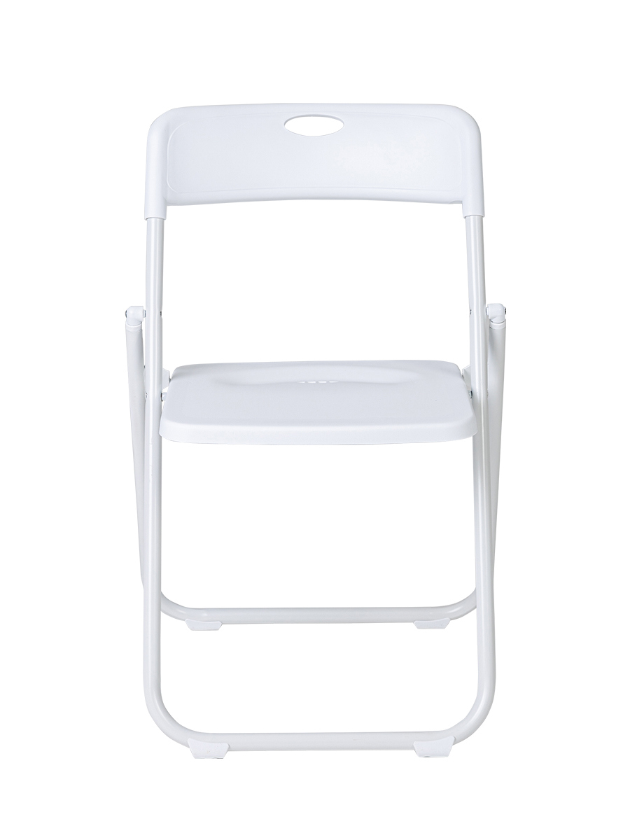 Изображение товара Складной металлический стул Gemlux GL-FC-02 белый 50см x 42см x 76см