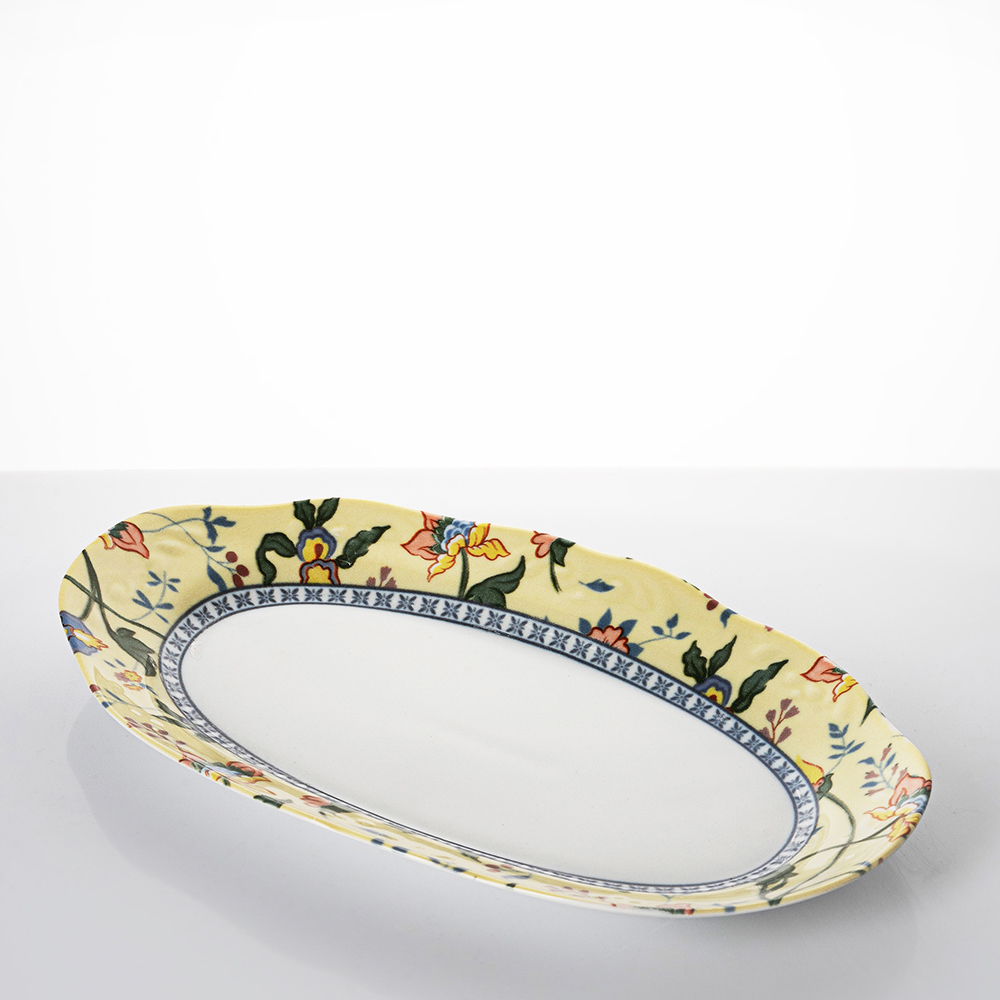 Изображение товара Блюдо сервировочное Добрушский Фарфоровый Завод Надежда 2c0941 фарфор цвет белый