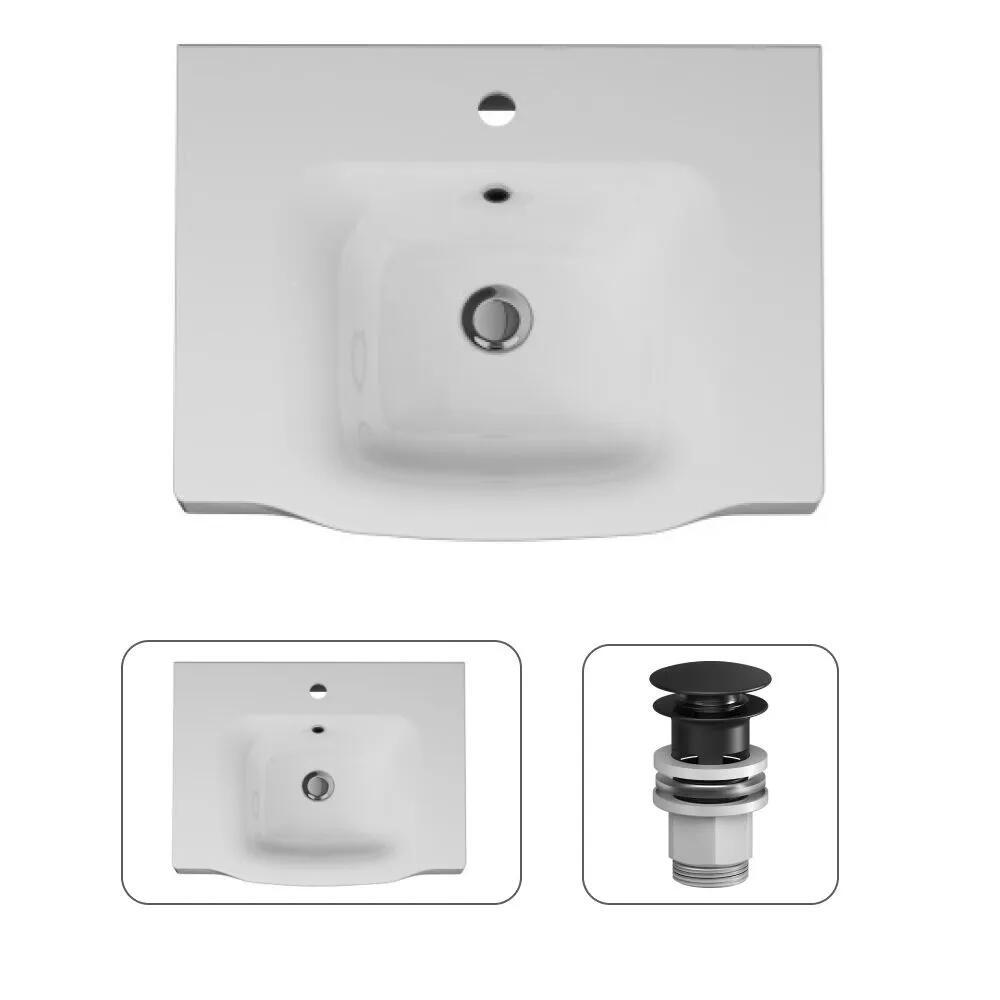 Изображение товара Раковина накладная Am.pm Like M80-WCC0652WG-F0700P22 65x49 см цвет белый Изображение товара Раковина накладная Am.pm Like M80-WCC0652WG-F0700P22 65x49 см цвет белый