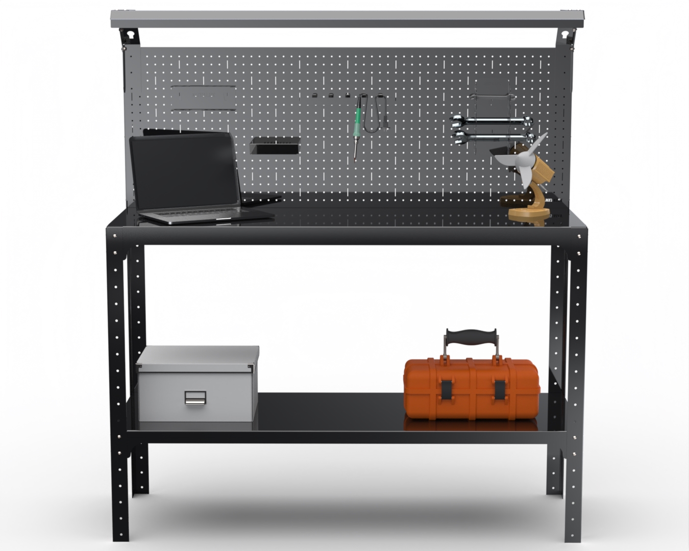 Изображение товара Стол-верстак Metalex 205857 950x1500x600 мм, максимальная нагрузка 260 кг