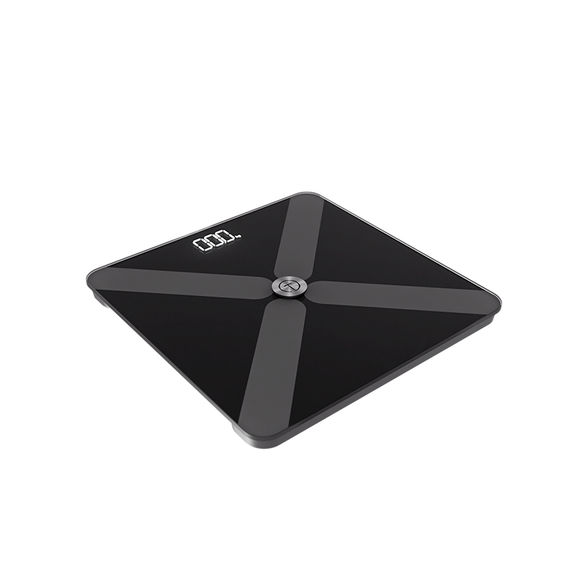 Изображение товара Умные напольные весы Titan Electronics 001 стеклянные до 180 кг цвет черные Изображение товара Умные напольные весы Titan Electronics 001 стеклянные до 180 кг цвет черные