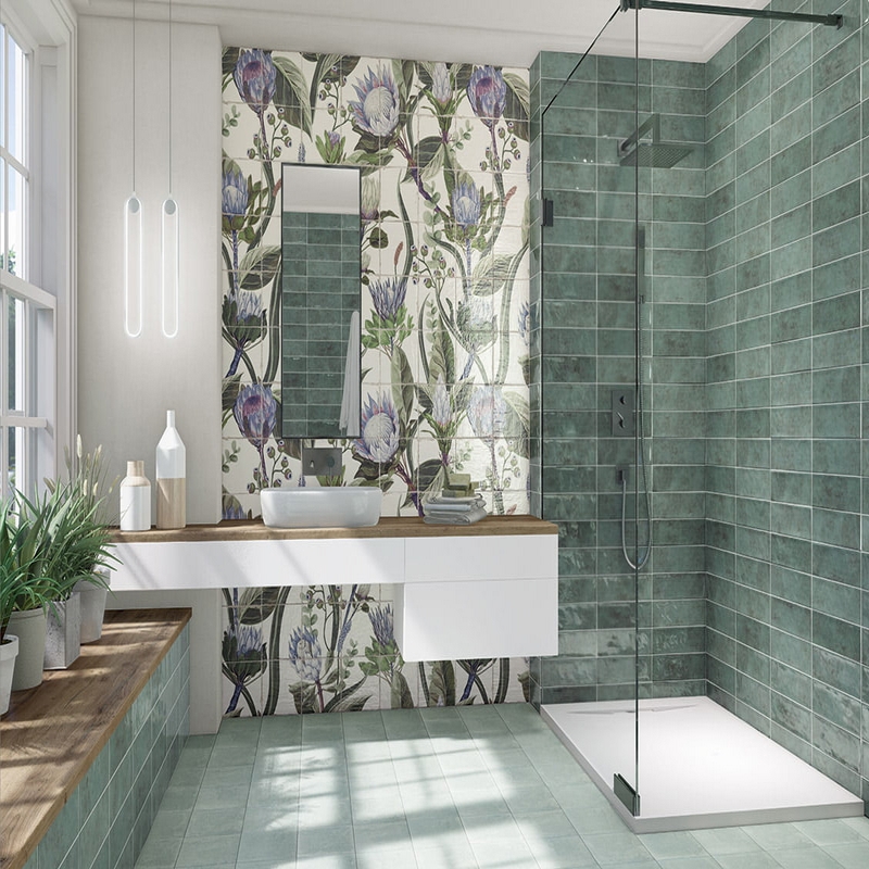 Изображение товара Керамическая плитка Mainzu PT03253 10x30см цвет светло-синий