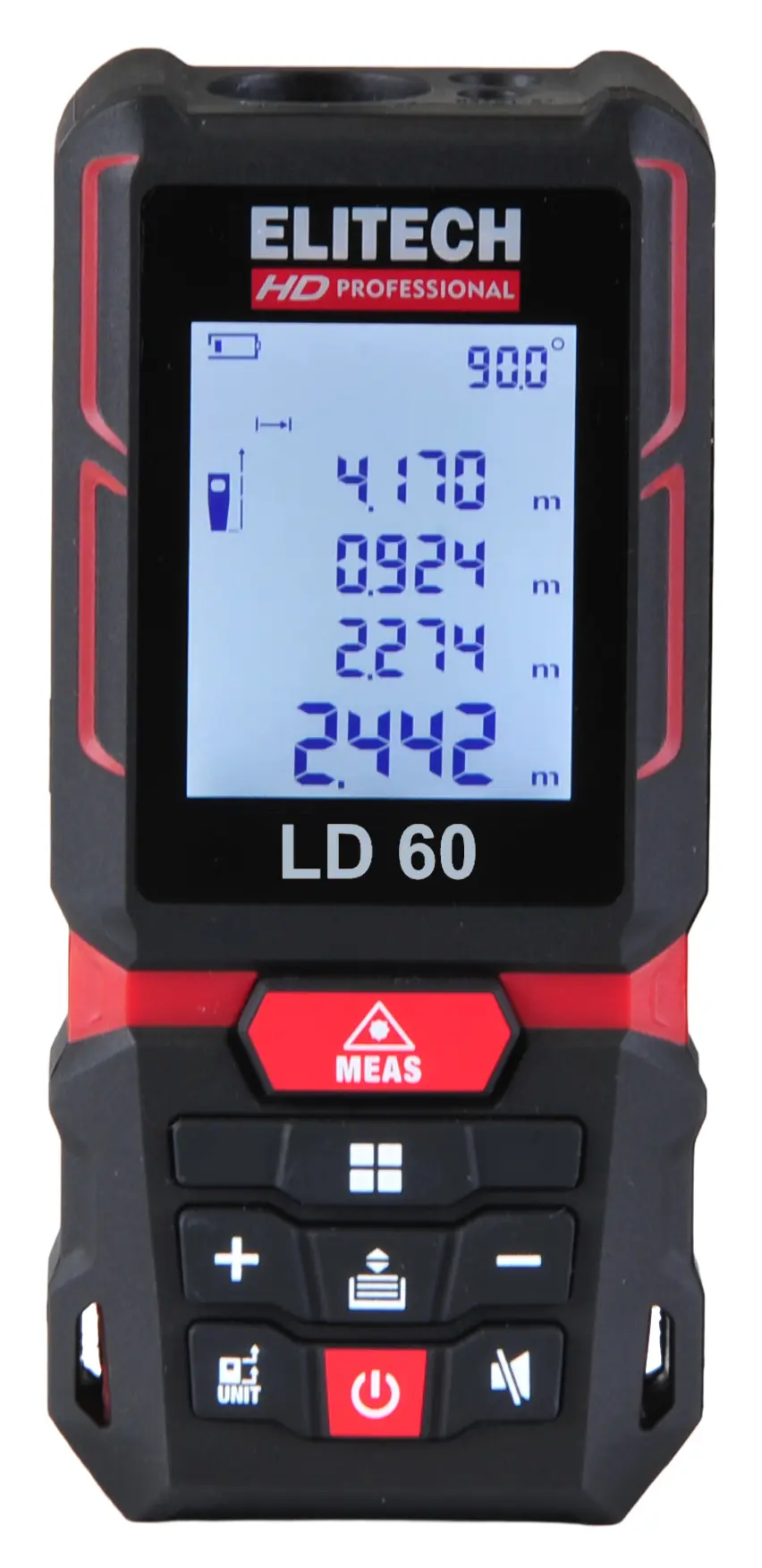 Дальномер лазерный Elitech HD LD60, 60 м - 1