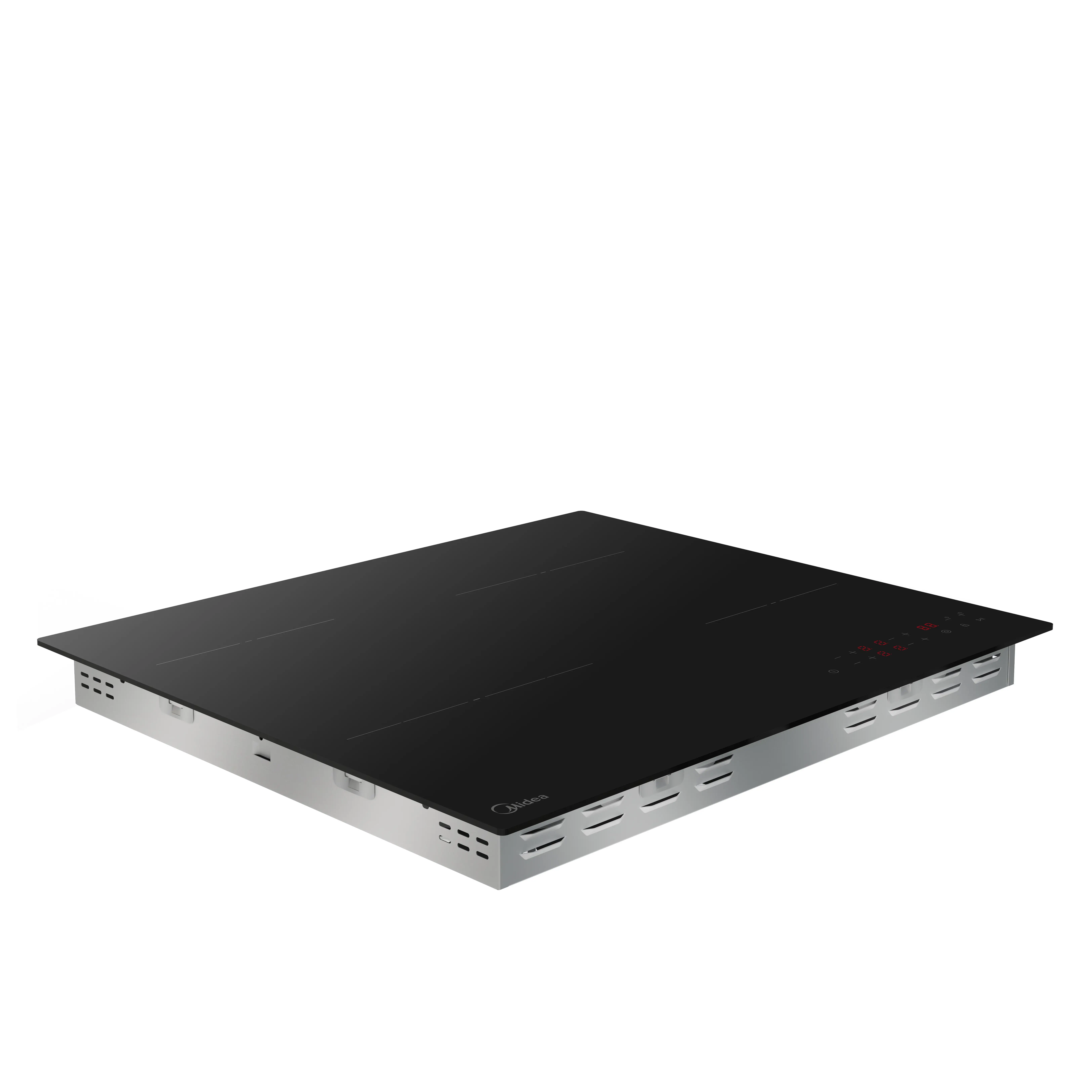 Электрическая варочная панель Midea MCH64302 52 см 4 конфорки цвет черный - 5