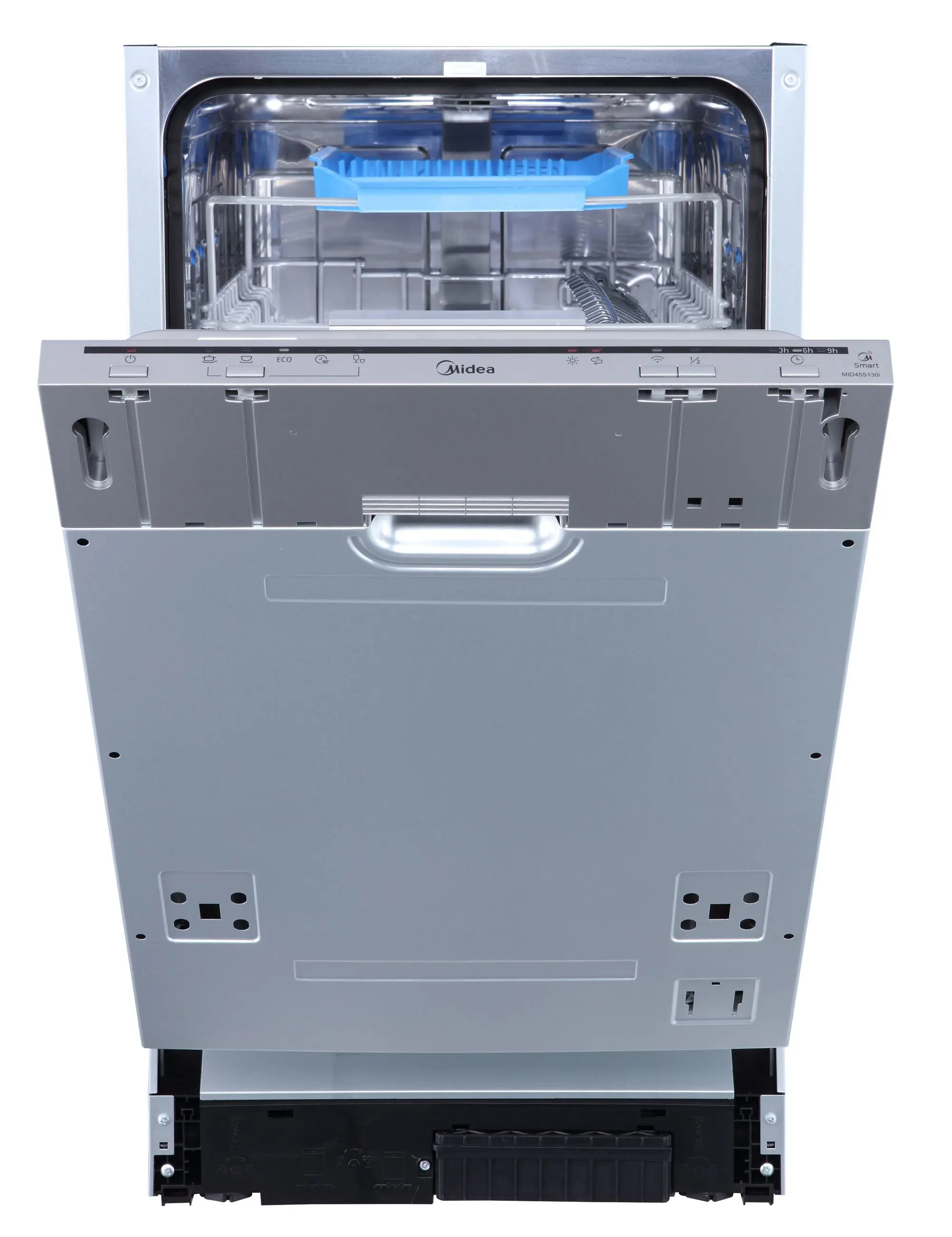 Встраиваемая посудомоечная машина Midea MID45S130i 45см 5 программ цвет серебристый - 5
