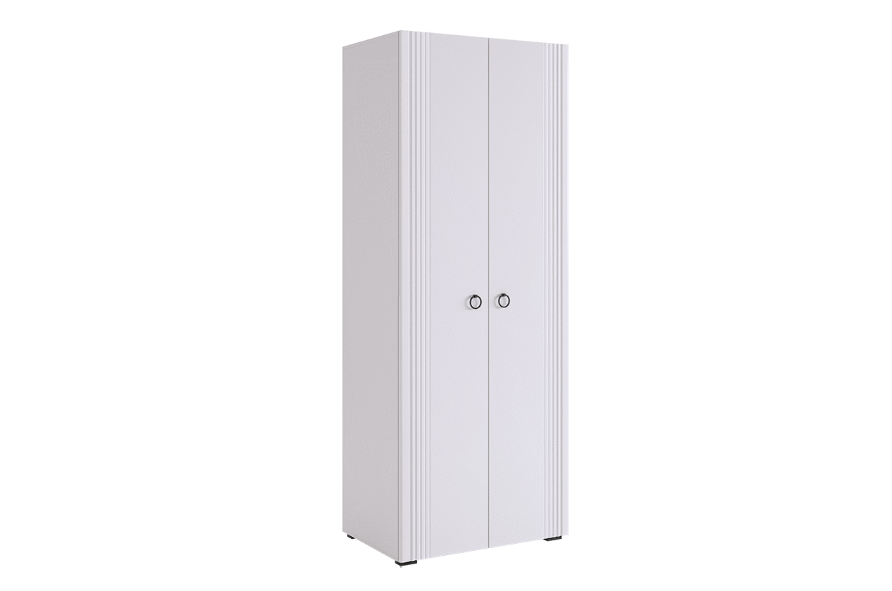 Изображение товара Шкаф распашной Mebelson Ева 104.01 белое дерево матовый Россия