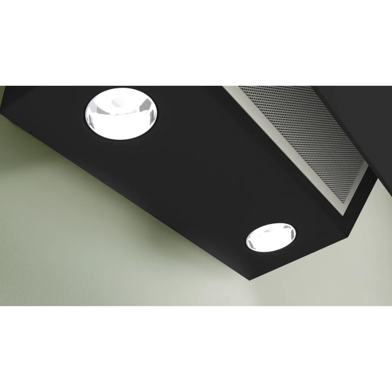 Изображение товара Вытяжка Bosch DWK 59.6 см черная мощная сенсорная вытяжка для кухни