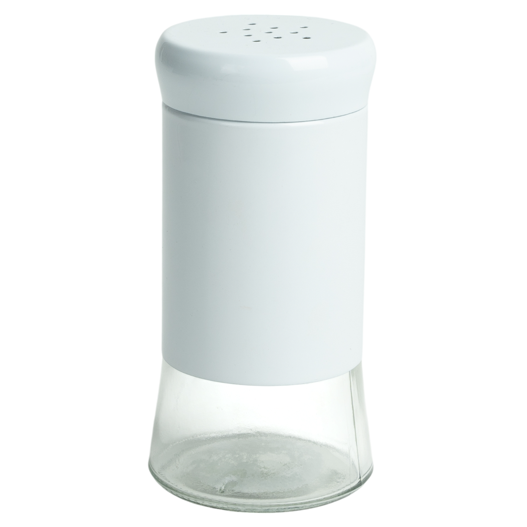 Изображение товара Солонка 0.1 л стекло/пластик цвет белый