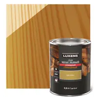 Изображение товара Лак для мебели Luxens алкидный цвет дуб глянцевый 0.9 л