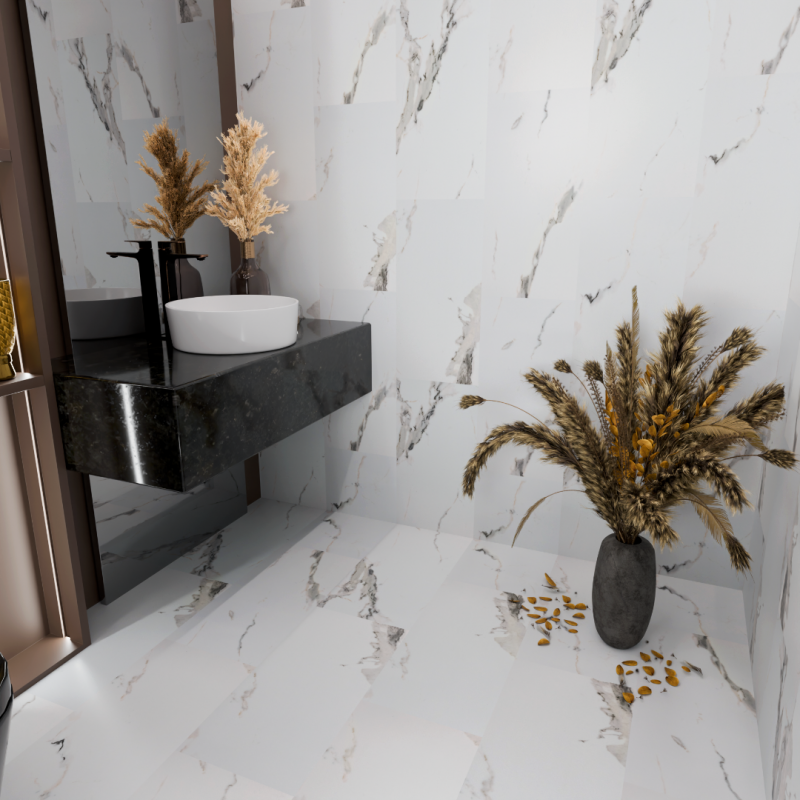 Изображение товара SPC плитка Texfloor Суматра Мрамор Кантабрия Класс 32 толщина 4 мм 1.80 м², цена за упаковку