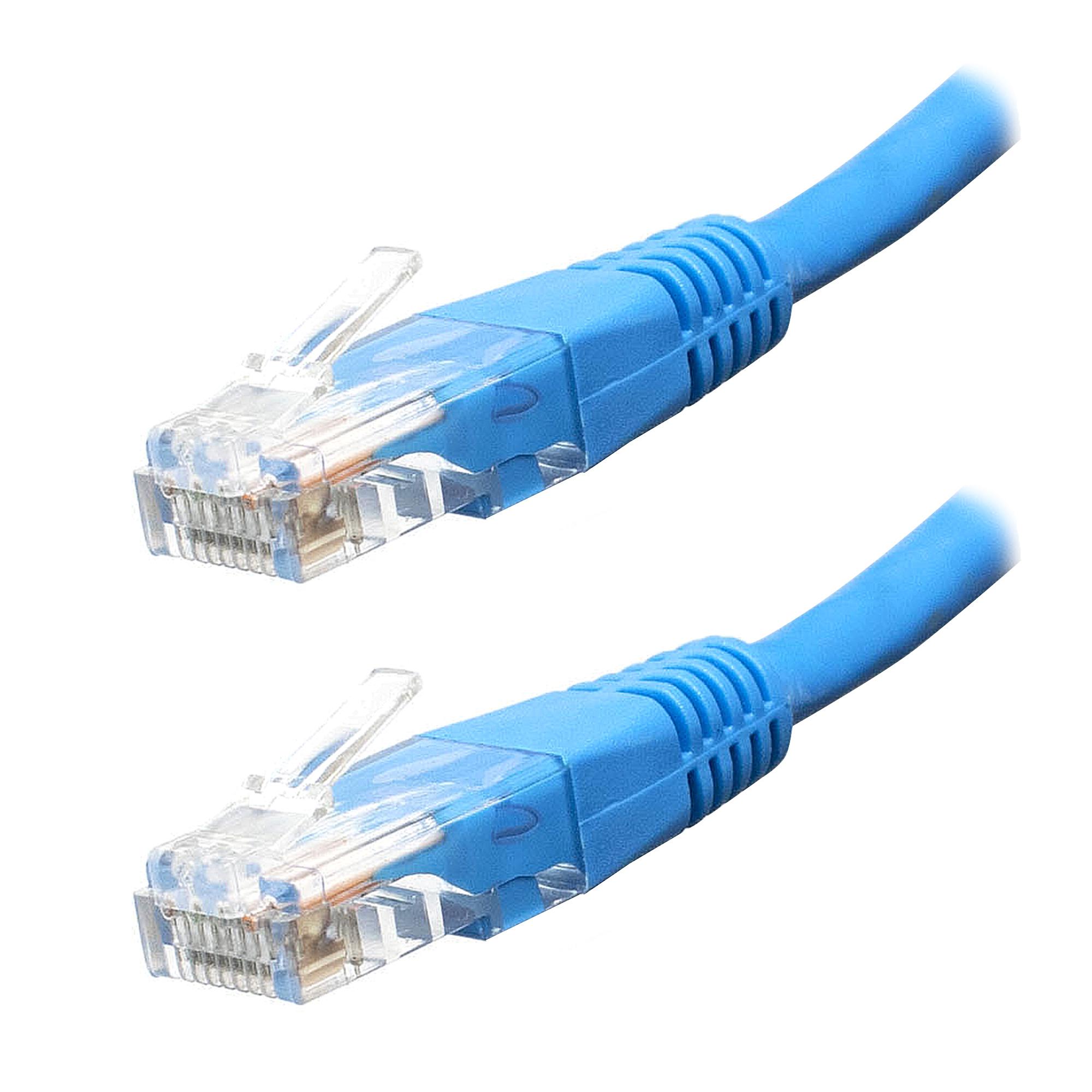 Изображение товара Кабель патч-корд UTP cat 6 5 м синий RJ45 для внутреннего использования