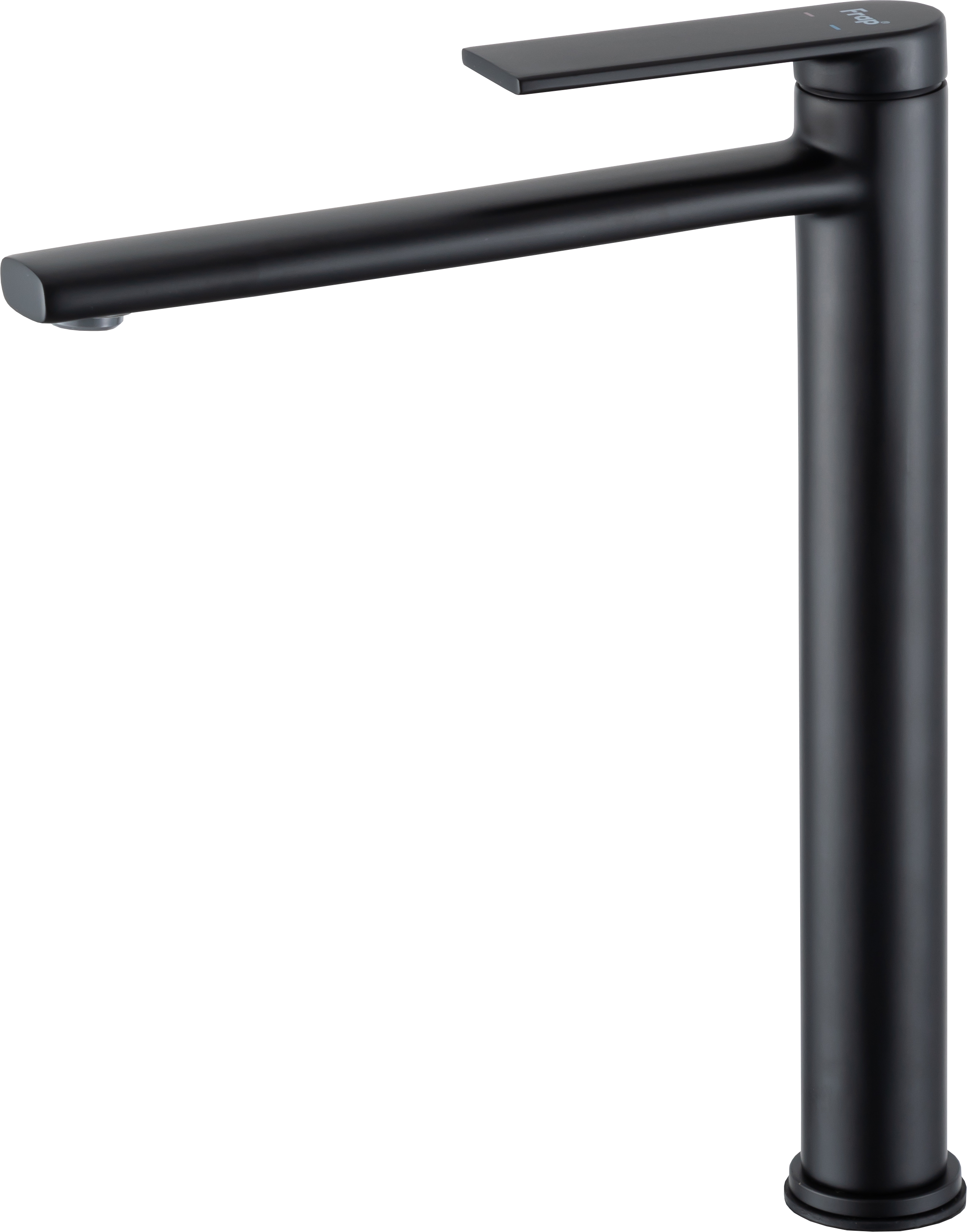 Изображение товара Смеситель для раковины Frap Arne F10204-62 однорычажный черный матовый