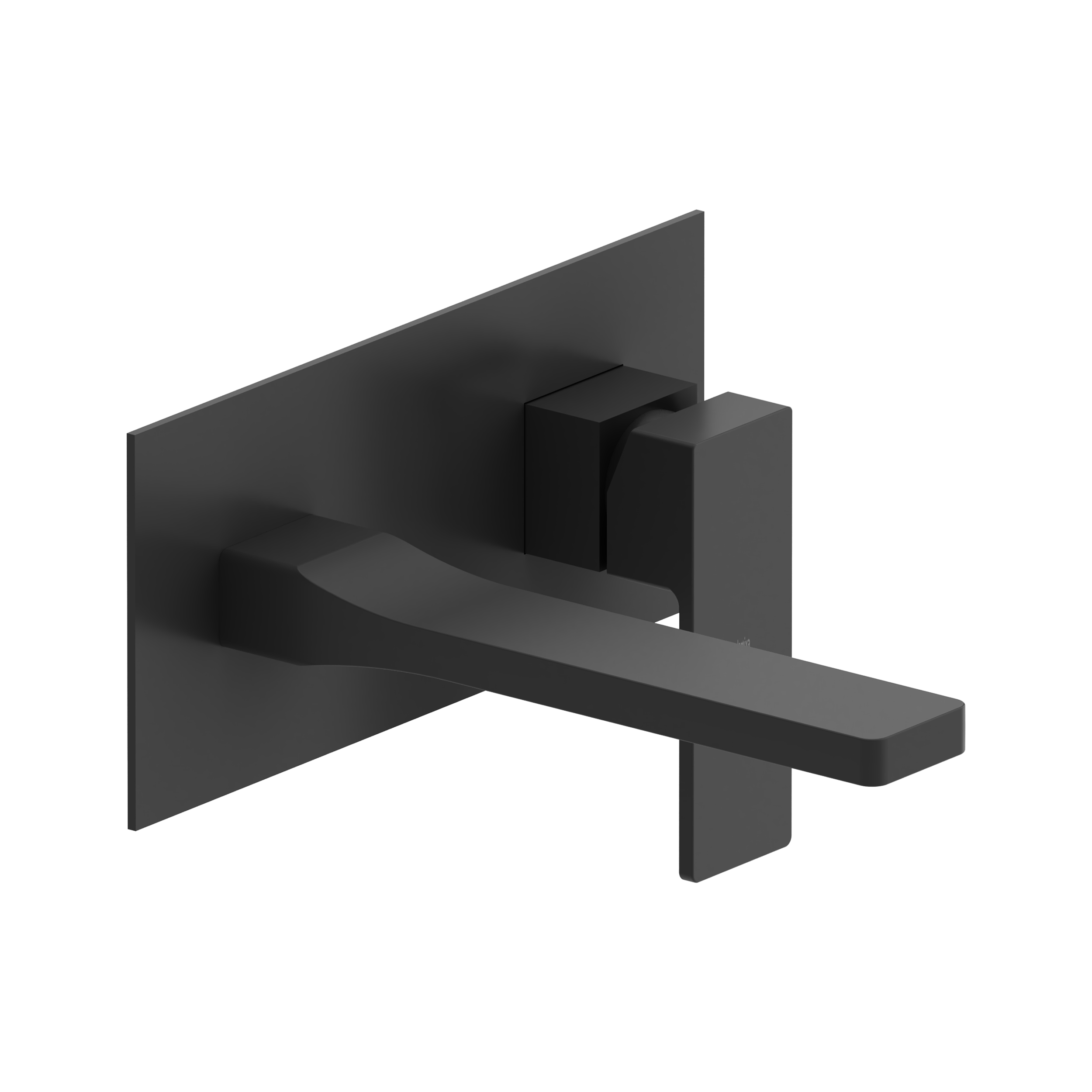 Изображение товара Смеситель для раковины Damixa Elm 215260300LM скрытый монтаж однорычажный черный матовый