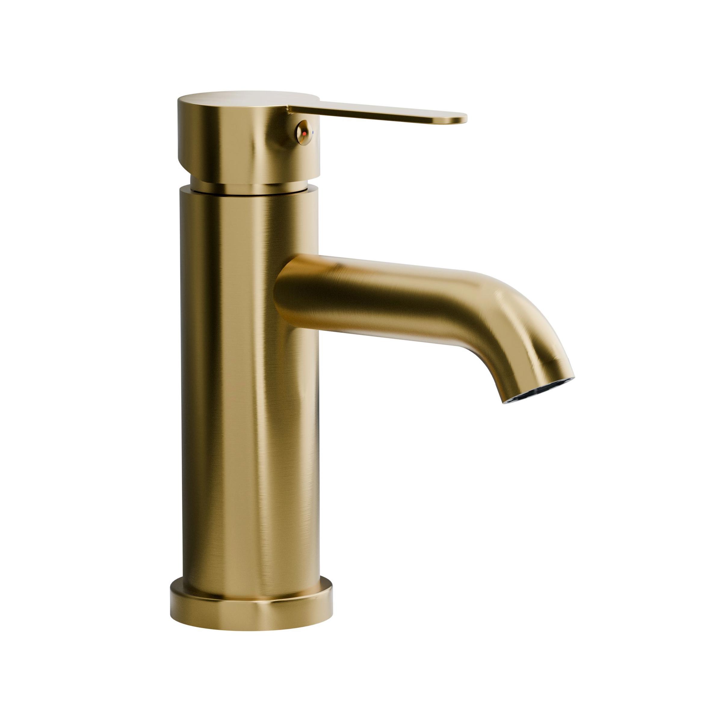 Изображение товара Смеситель для раковины Damixa Rowan 213210500LM однорычажный цвет бронза