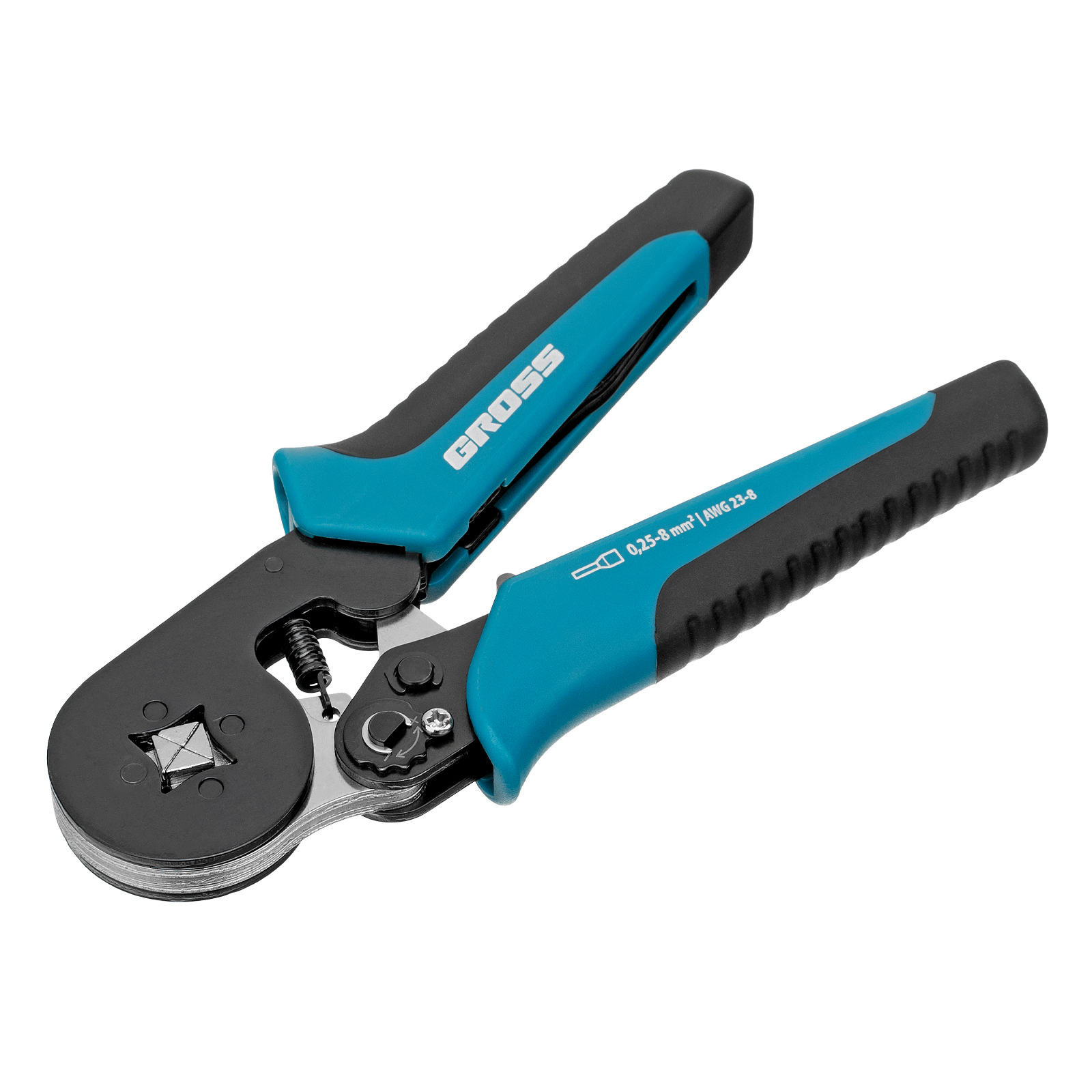 Изображение товара Клещи для обжима наконечников электропроводов Gross 17724
