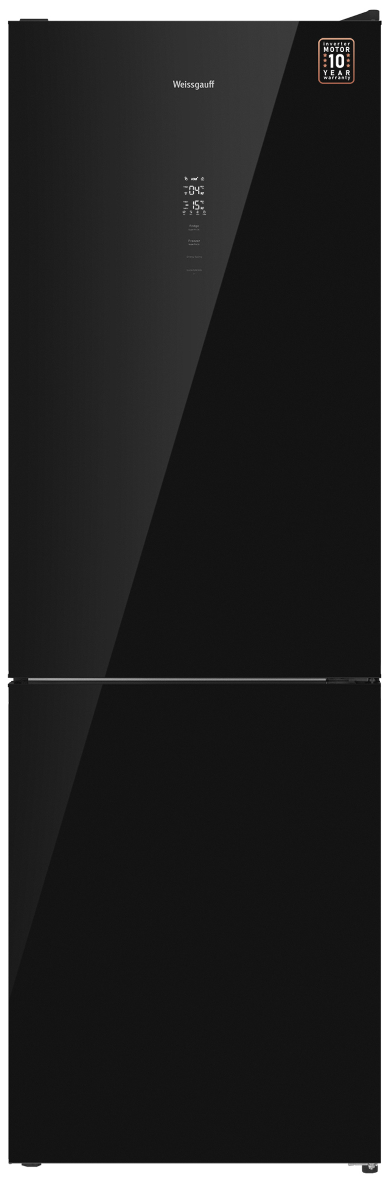 Изображение товара Отдельностоящий холодильник Weissgauff WRK черный 185 см 2 камеры