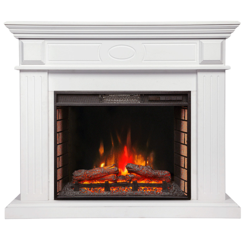 Изображение товара Каминокомплект Realflame Leda 25'5 WT + Sparta 25.5 цвет Белый матовый