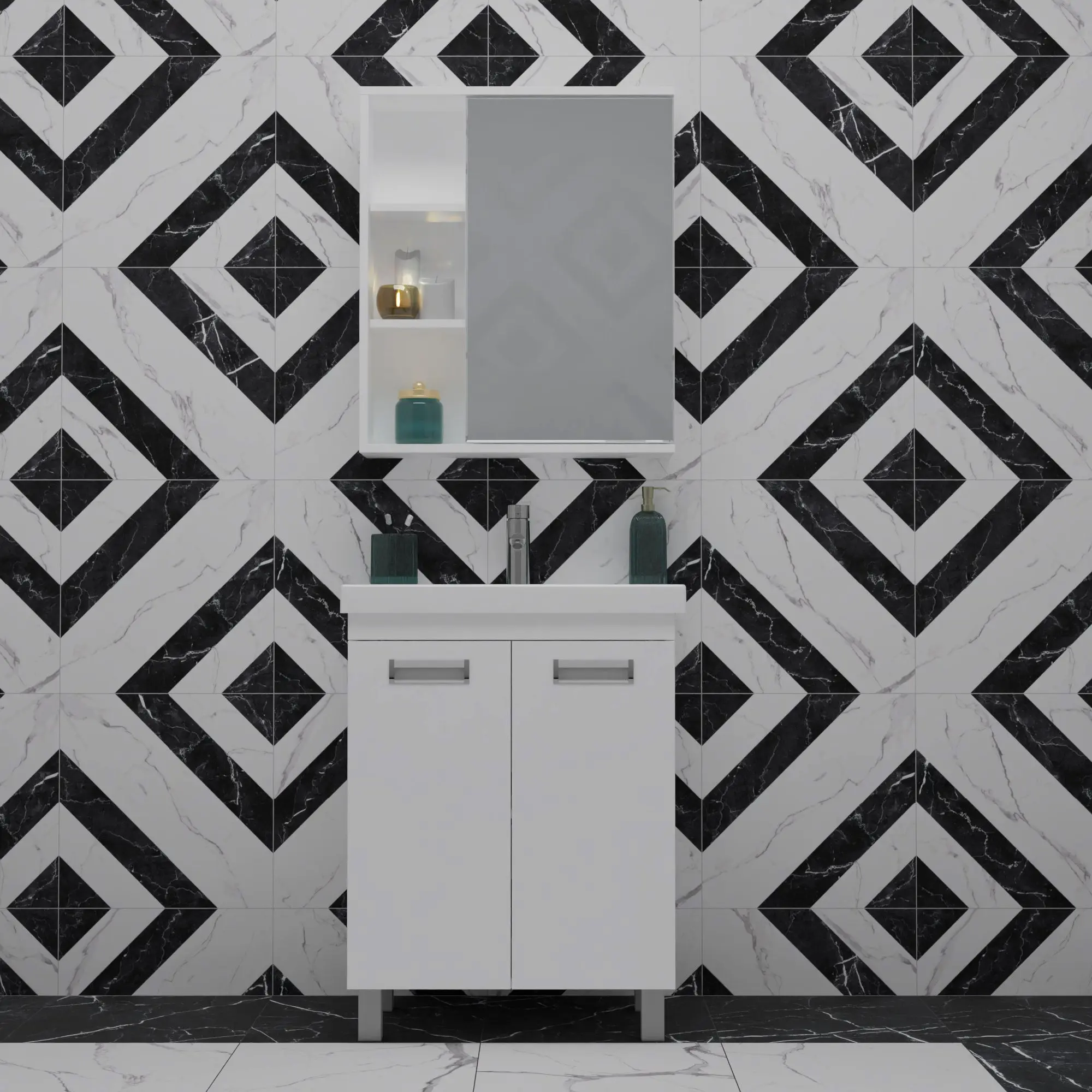 Тумба Vigo Milk 60 56.6x43.4x70 см - 11