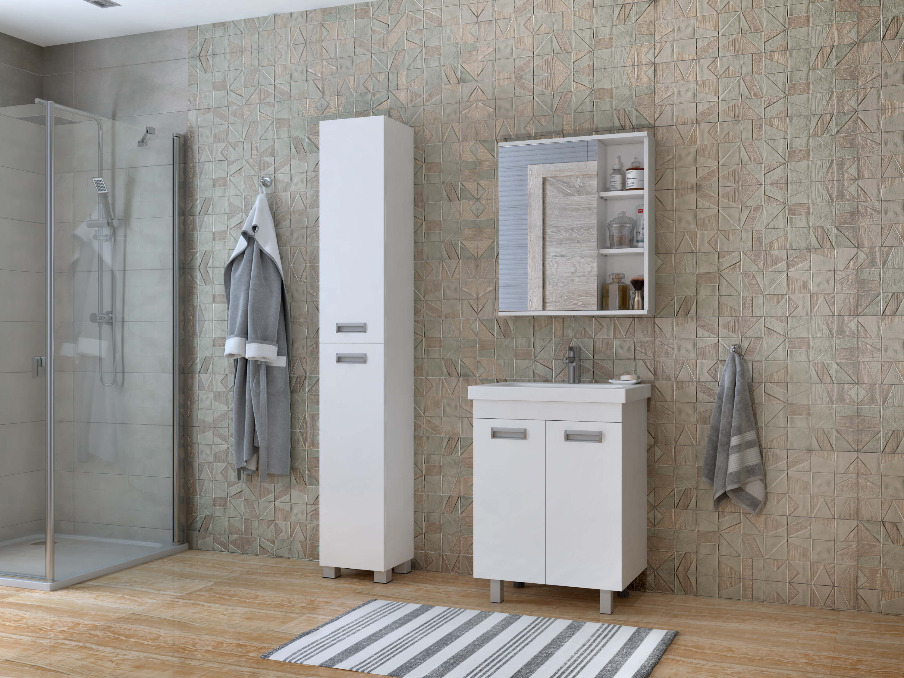 Тумба Vigo Milk 60 56.6x43.4x70 см - 9