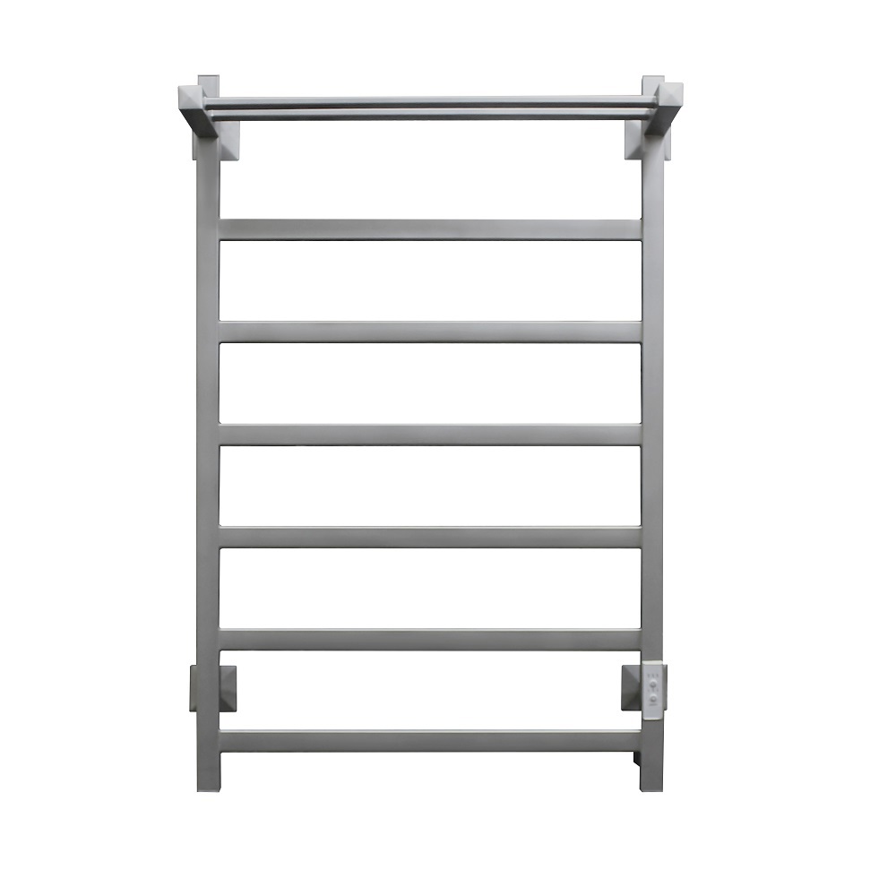 Изображение товара Электрический полотенцесушитель TERMOPRIME ПЭК20КВП 800 мм матовый хром с терморегулятором