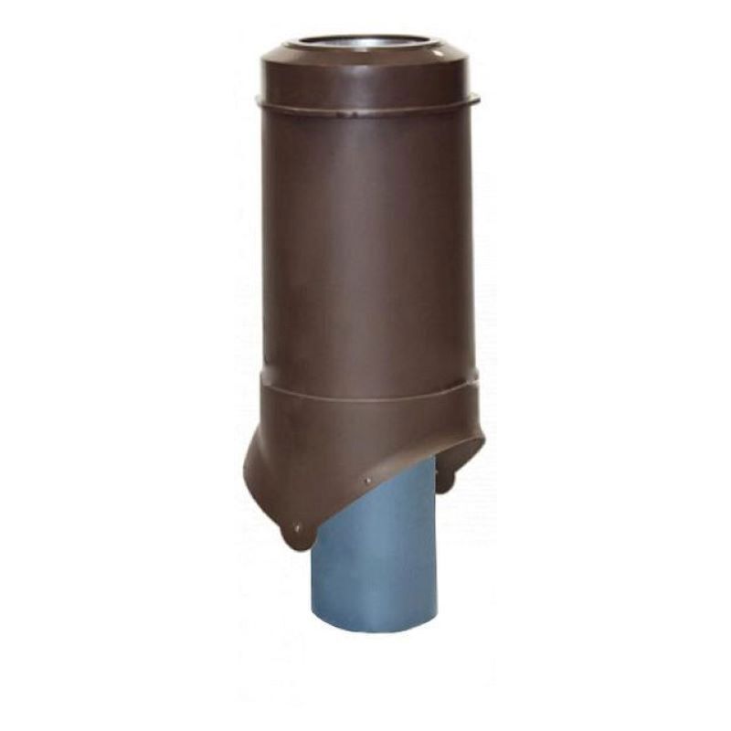 Изображение товара Вентиляционный выход Krovent Pipe-VT 125/100мм коричневый для канализации Изображение товара Вентиляционный выход Krovent Pipe-VT 125/100мм коричневый для канализации