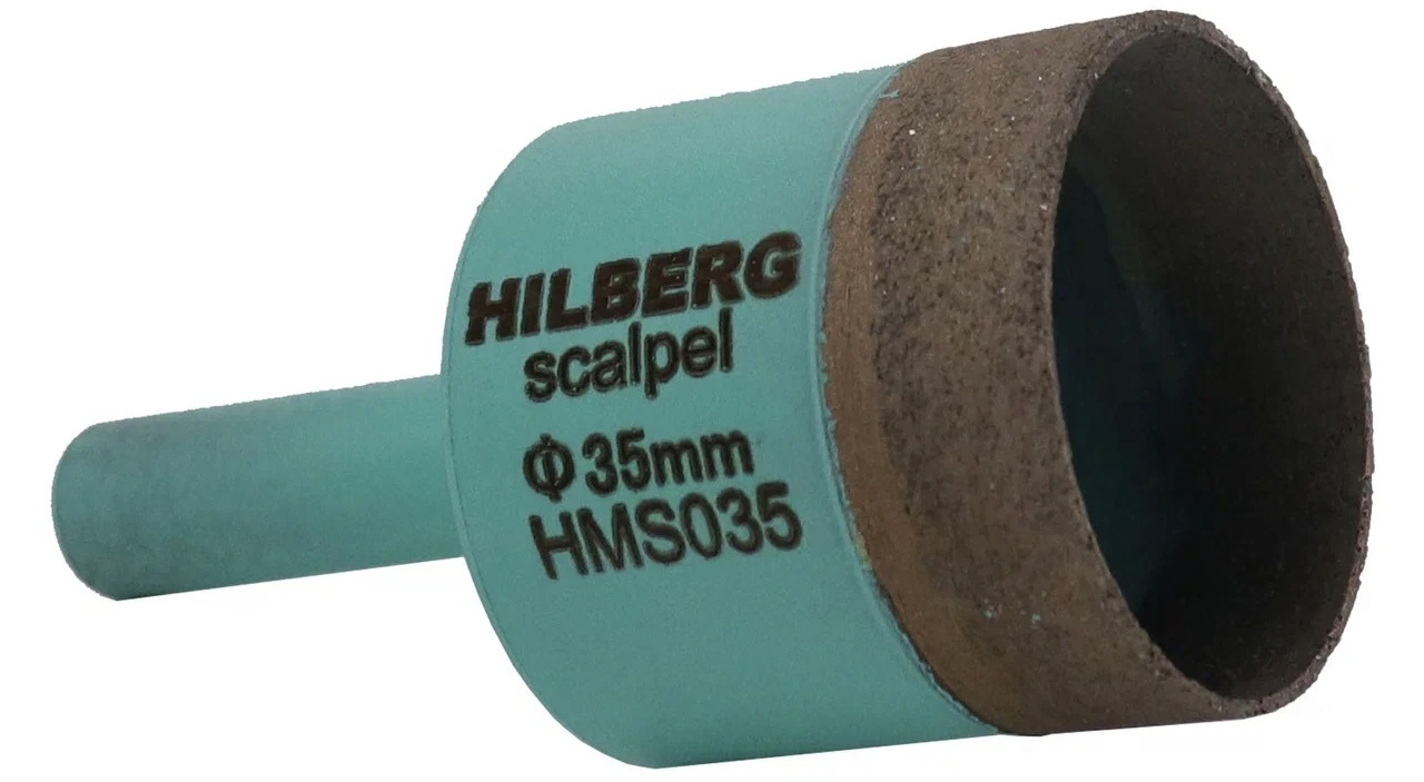 Изображение товара Коронка по керамограниту алмазная Hilberg HMS035 35 мм