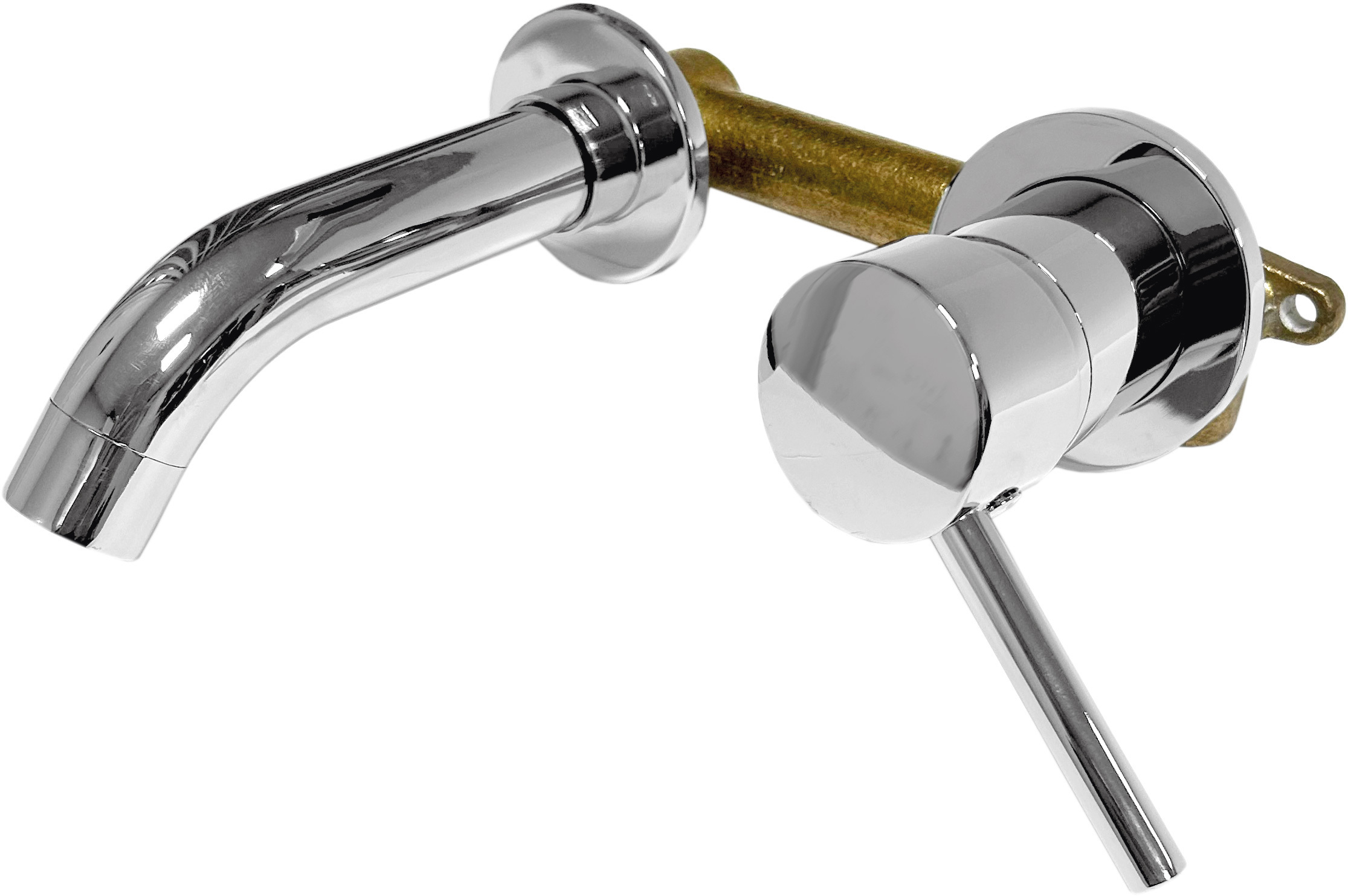 Изображение товара Смеситель для раковины 5.61 с скрытым монтажом однорычажный хром латунь Россия