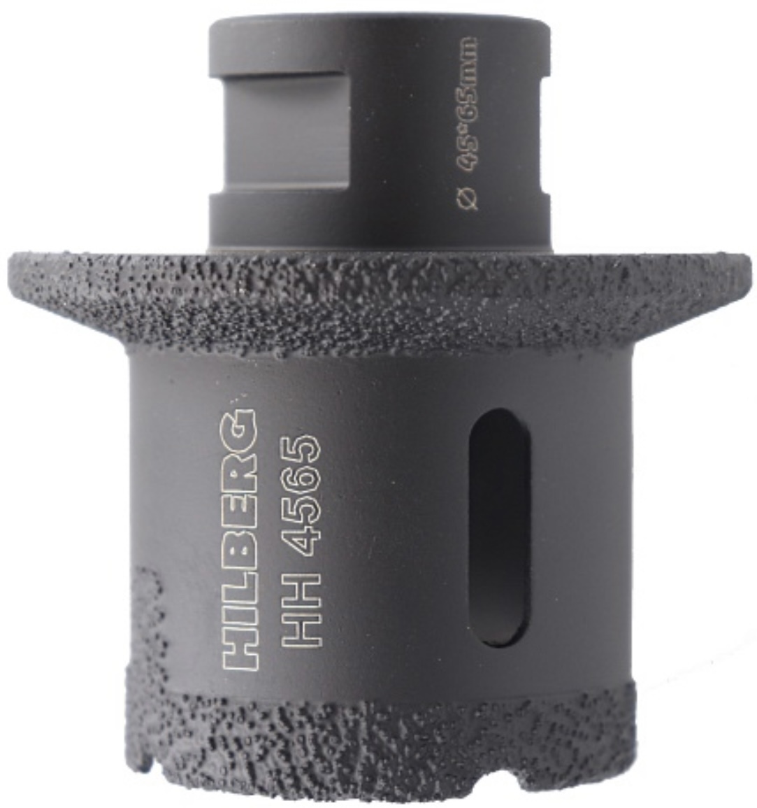 Изображение товара Коронка по керамограниту алмазная Hilberg HH4565 45-65 мм, 9 шт.