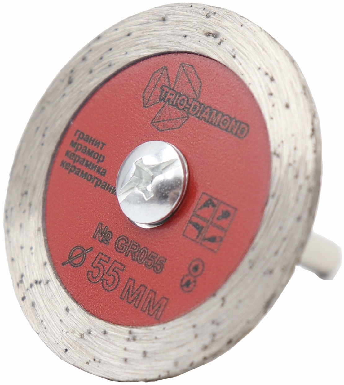 Изображение товара Диск алмазный сплошной для гравера Trio-Diamond GR055 55x11x2.2 мм