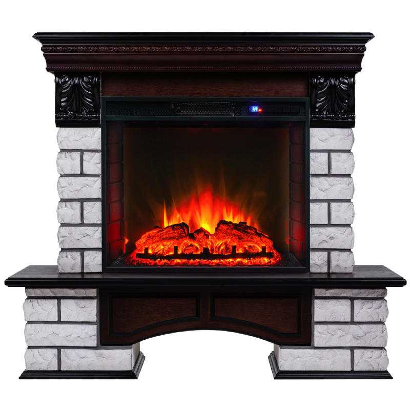 Изображение товара Каминокомплект Realflame Country Lux Rock FS25/25'5 AO с очагом Sparta 25.5 750Вт античный дуб