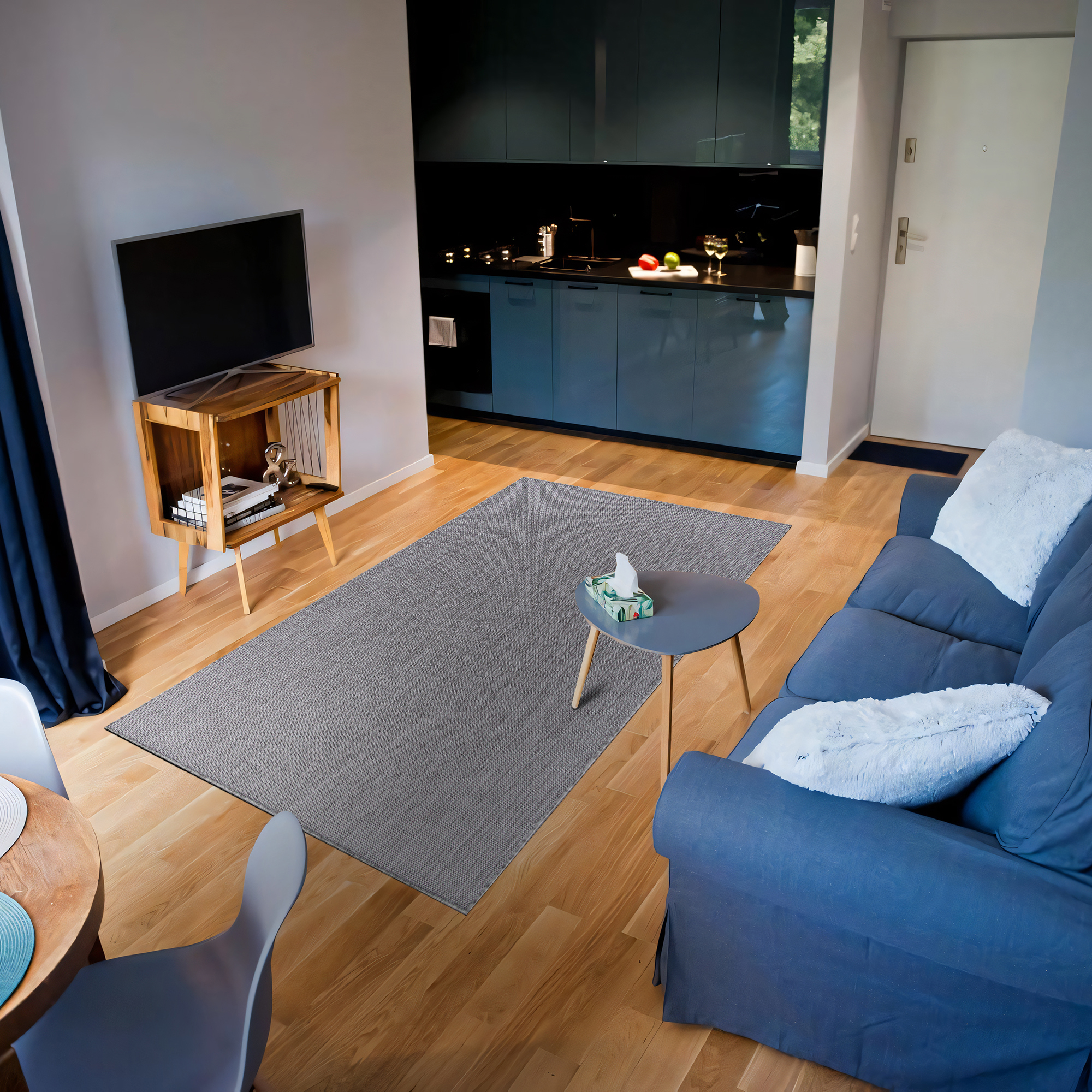 Изображение товара Ковер Merinos Mirage 130x230 см полипропилен цвет серый