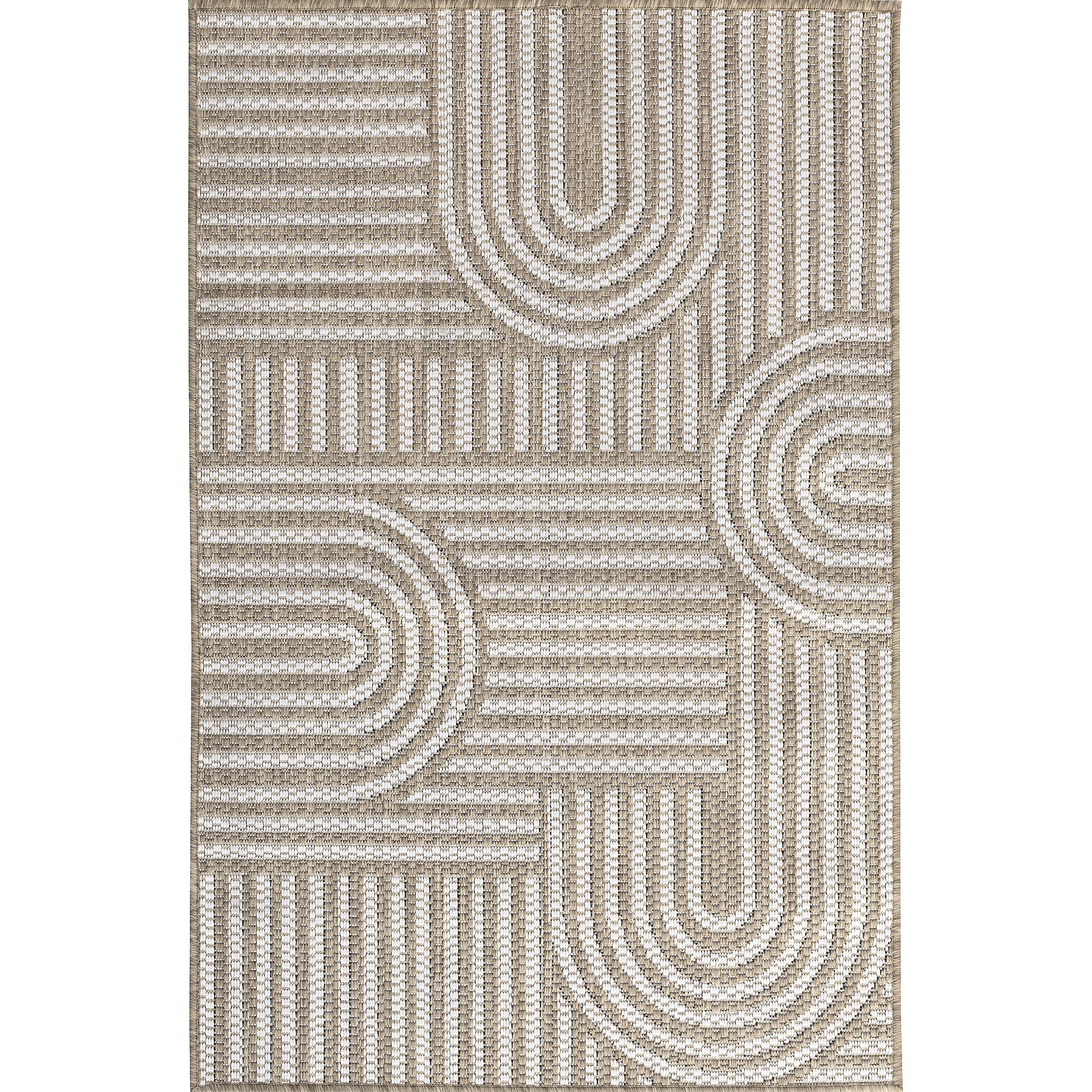 Изображение товара Ковер Роялтафт Дели 80x120 см полипропилен 80154_50522 цвет бежевый