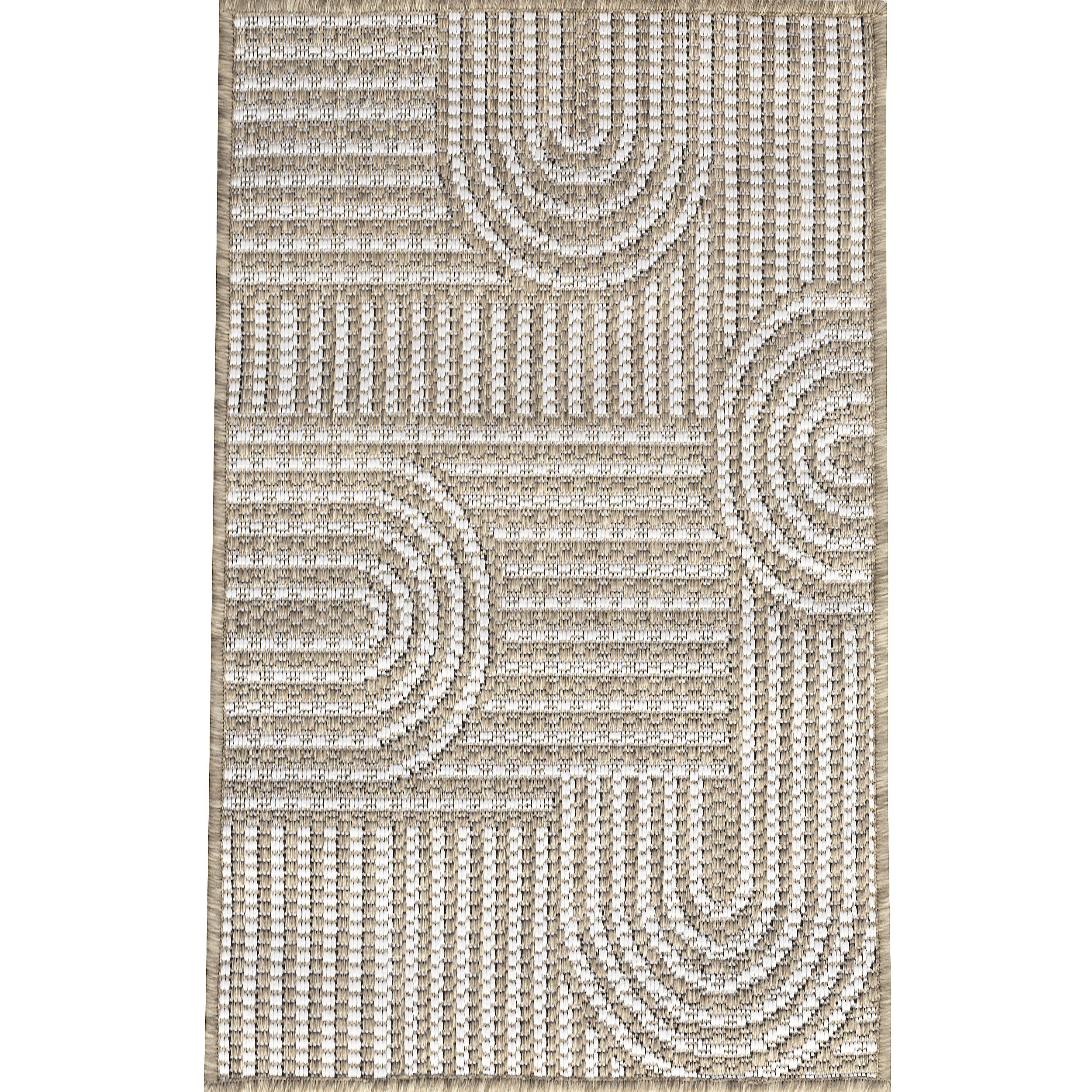 Изображение товара Ковер Роялтафт Дели 50x80 см полипропилен бежевый универсальный для внутри и снаружи